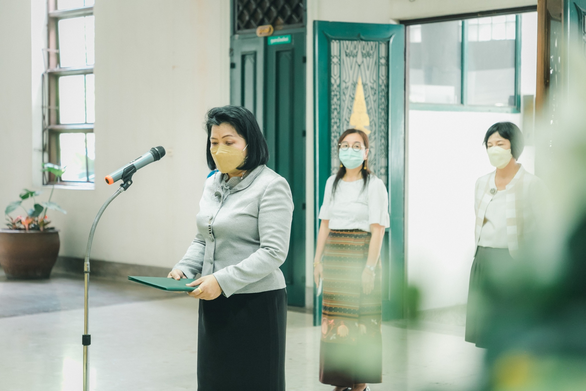 title - ผู้อำนวยการสำนักบริหารกลาง ซักซ้อมกิจกรรมเฉลิมพระเกียรติ ร.10